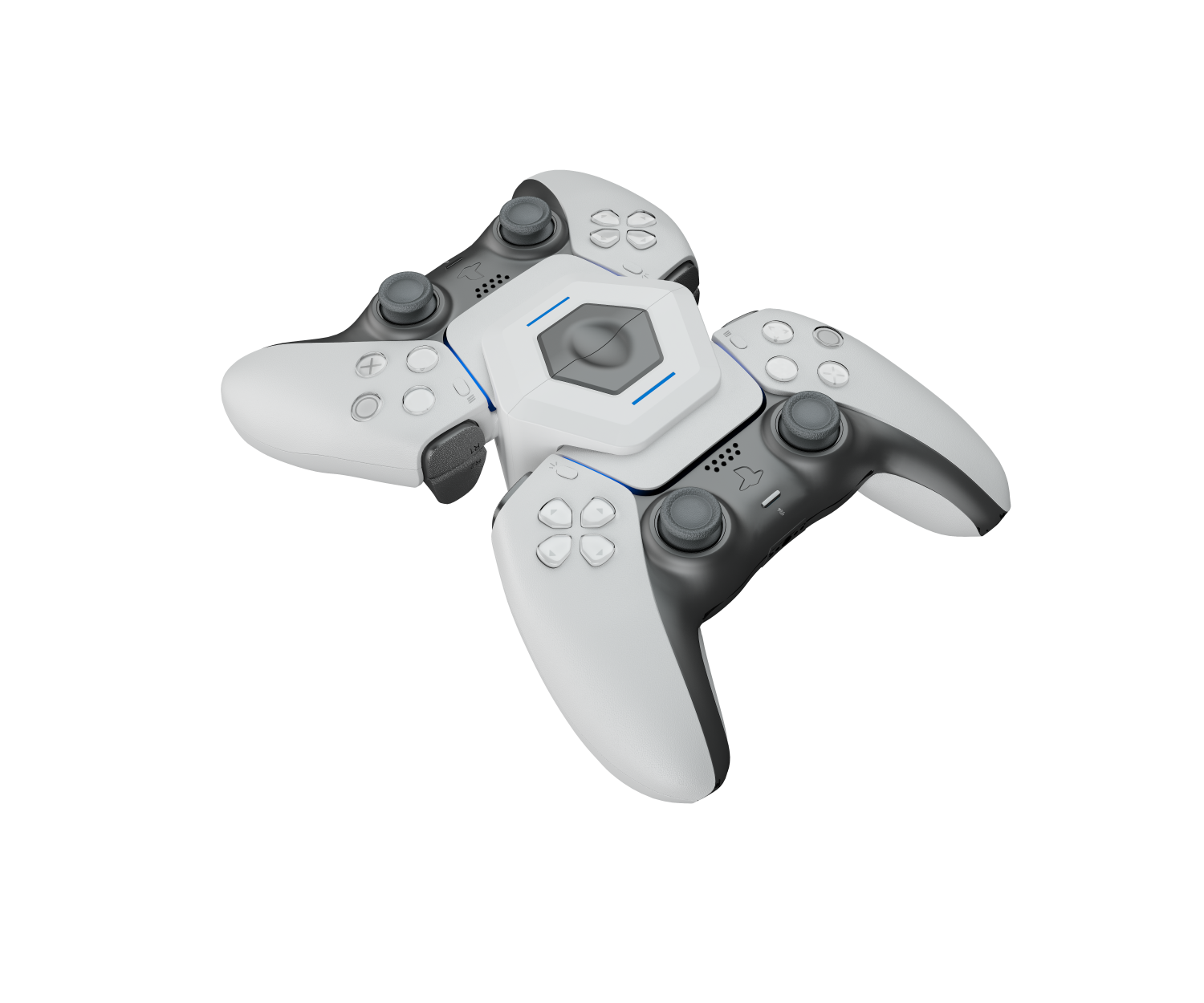 Gioteck   Ac -     Ammo   Clip   For   Playstation       Controller   Dockingstation   Geekd   Dk