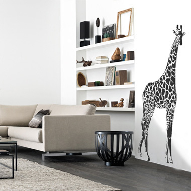 Giraf   Wallsticker   Af   Anline   Ruby    45x97   Cm