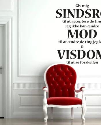 Giv   Mig   Sindsro   Wallsticker