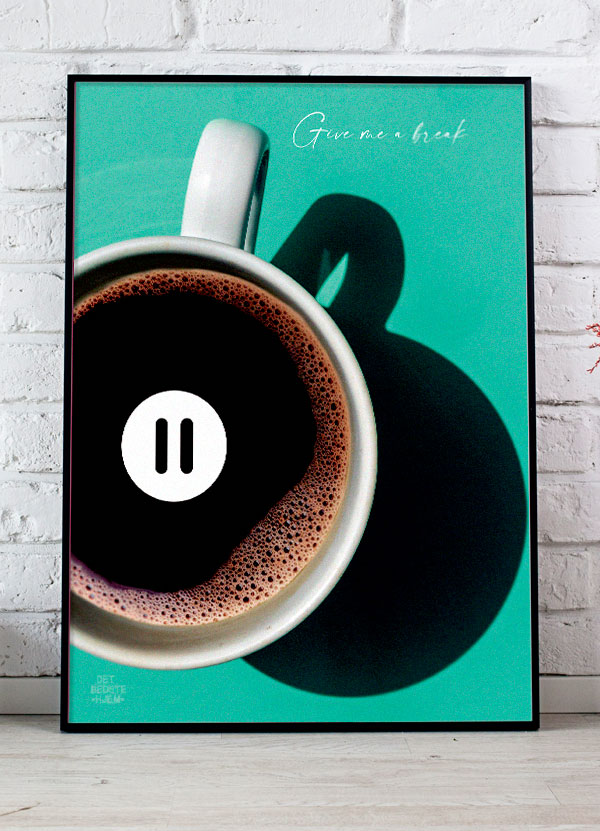 Give Me A Break Plakat 21 X 29 A4 Kr 199 -
