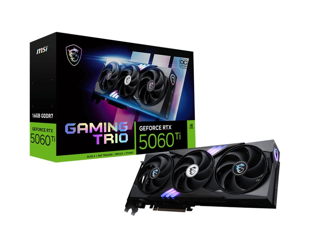 Gk Msi Geforce 5060 Ti 16gb Gaming Trio Oc Grafikkort Geekd Dk
