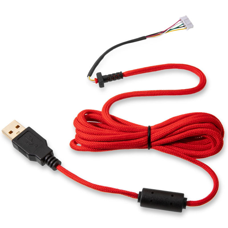 Glorious   Forlænger   Kabel   V2   Rød   Usb   Kabler   Geekd   Dk