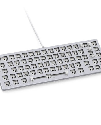 Glorious   Gmmk       Compact   65    Barebone    Iso   Hvid   Tastatur   Geekd   Dk