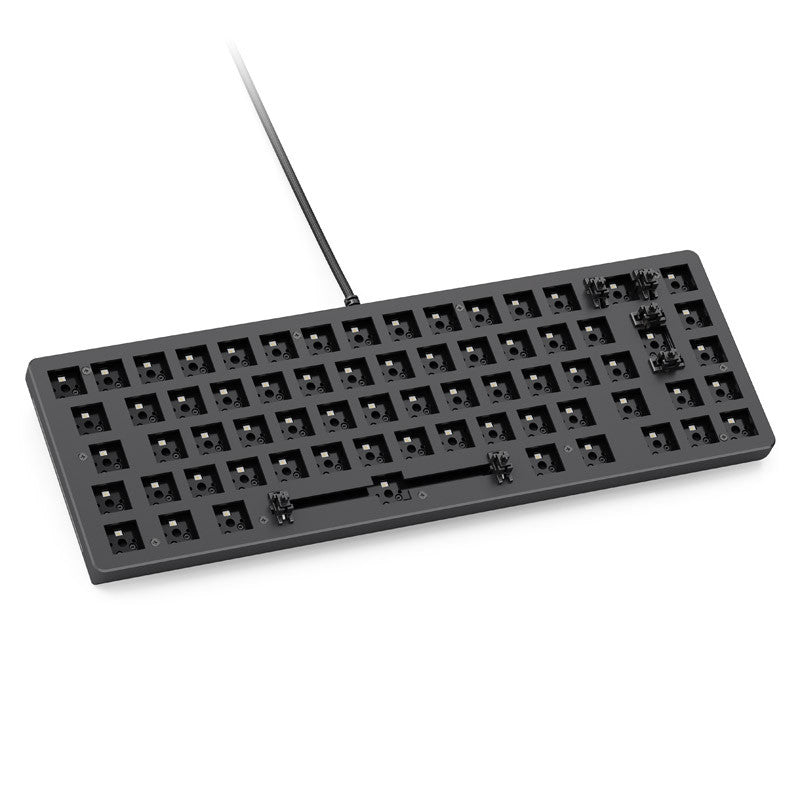 Glorious   Gmmk       Compact   65    Barebone    Iso   Sort   Tastatur   Geekd   Dk