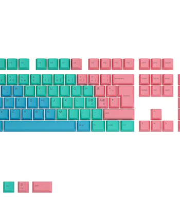 Glorious   Gpbt   Keycaps   115   Pbt   Keycaps    Iso    Nordic - Layout    Pastel   Geekd   Dk