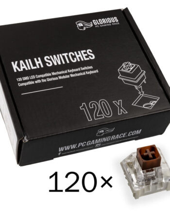 Glorious   Kailh   Box   Brun   Switches    120   Stk    Tastatur   Switch   Geekd   Dk