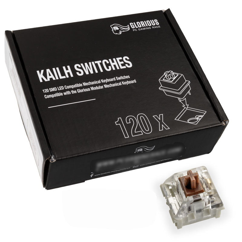 Glorious   Kailh   Speed   Bronze   Switches    120   Stk    Tastatur   Switch   Geekd   Dk