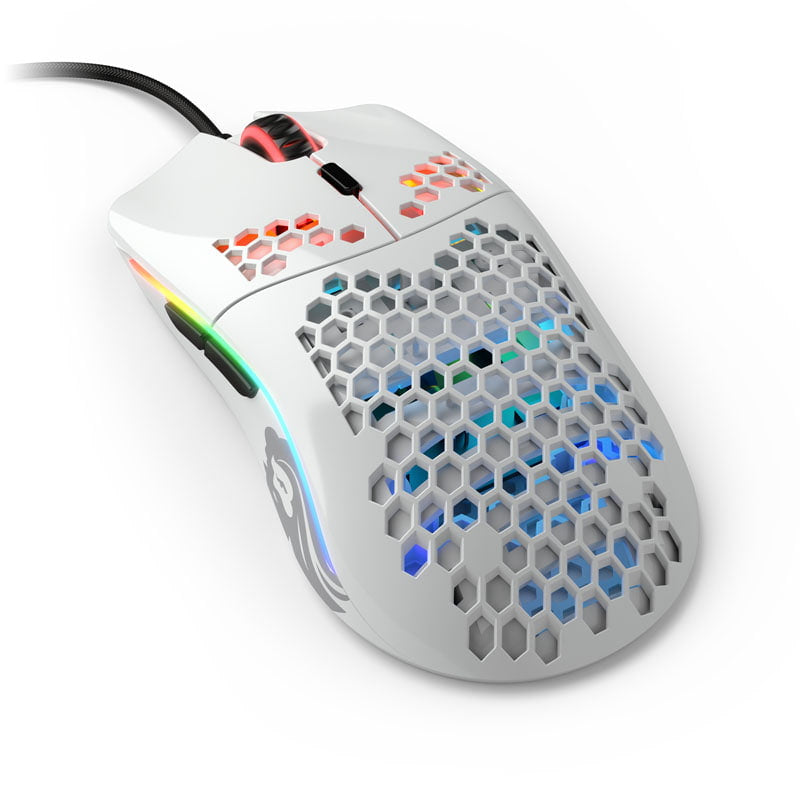 Glorious Model O Gaming - Mouse Glossy - White Mus Geekd Dk