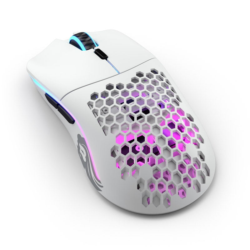 Glorious   Model   O   Minus   Wireless   Matte   White   Mus   Geekd   Dk