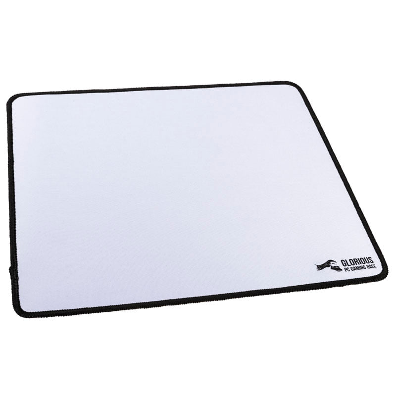 Glorious Mousepad L Hvid Musemåtte Geekd Dk