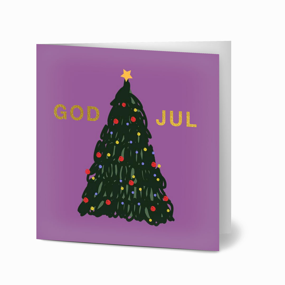 God Jul Julekort 10 Stk Inkl Premium Kuverter