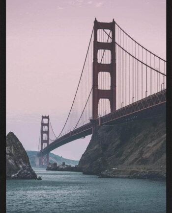 Golden   Gate   Fra   Søsiden   Plakat