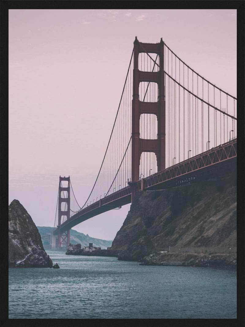 Golden Gate Fra Søsiden Plakat