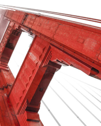 Golden   Gate   Reaching   Into   The   Fog   Af   Rasmus   Gundorff   Sæderup