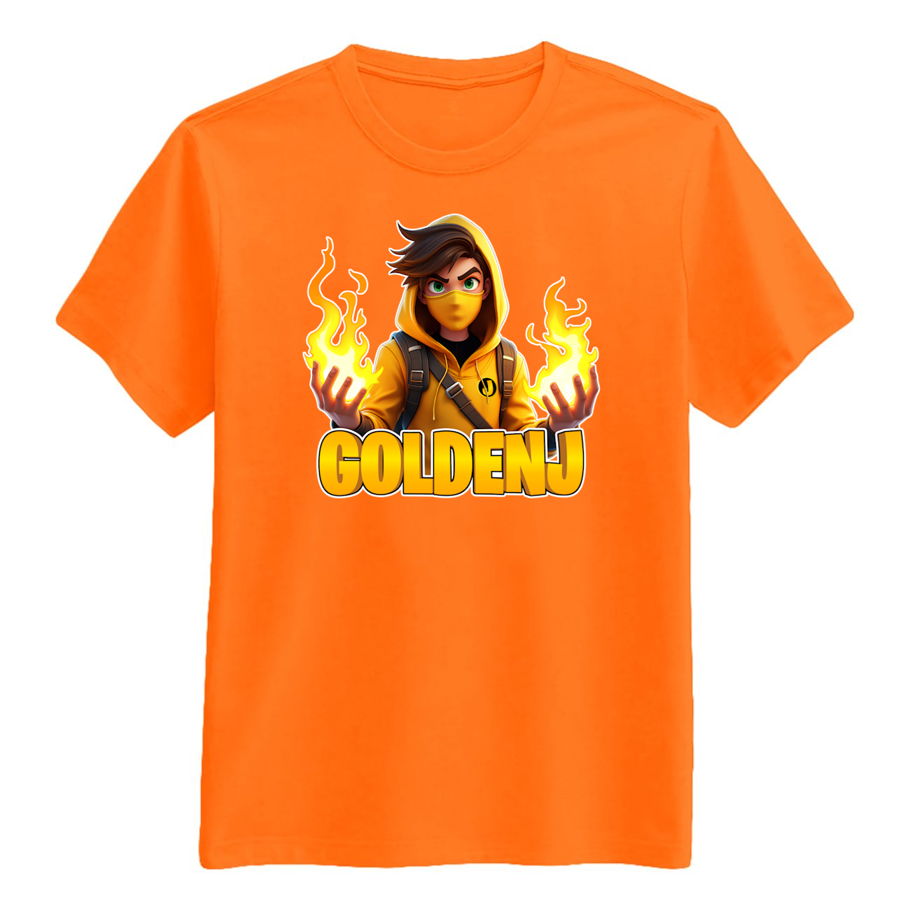 Goldenj Flamme Tee Orange -