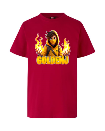 Goldenj   Flamme   Tee   Rød       -