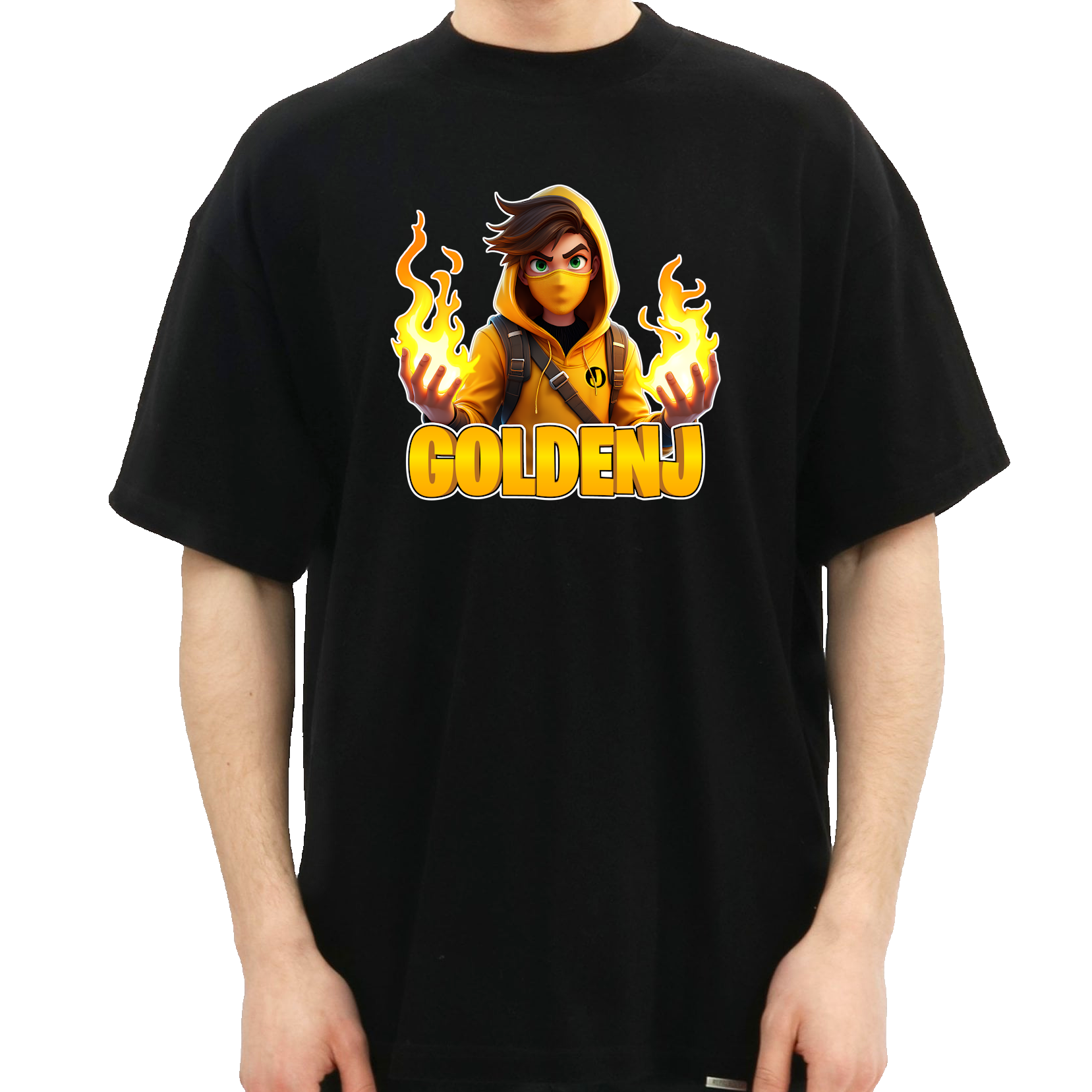 Goldenj Flamme Tee -