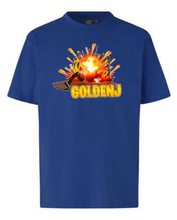 Goldenj   Vault   Tee   Blå       -