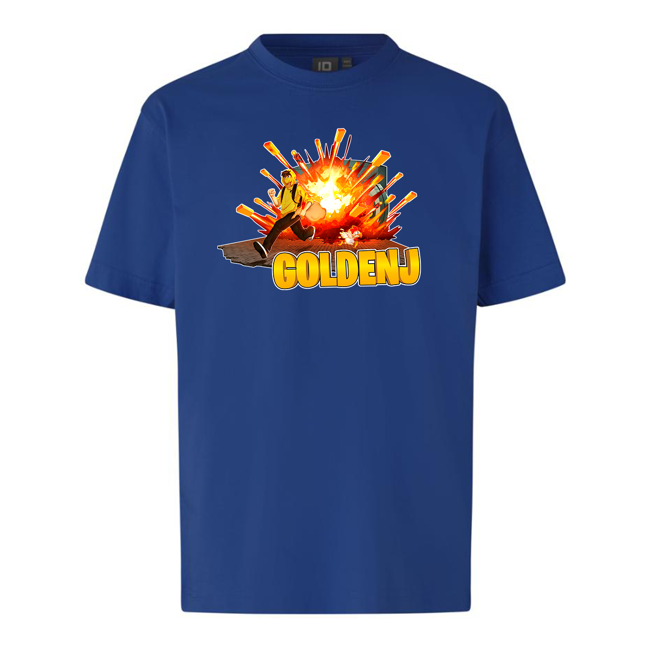 Goldenj Vault Tee Blå -