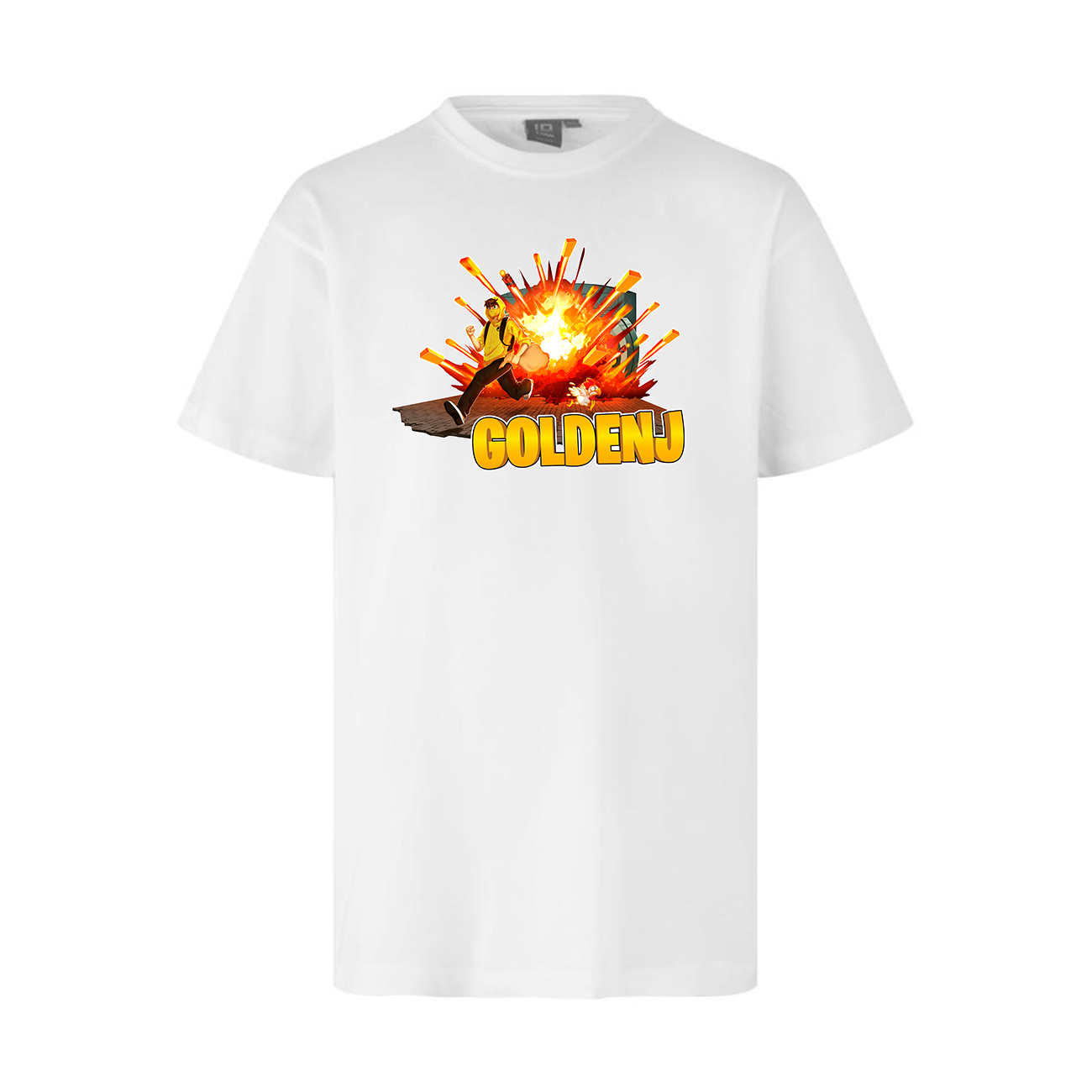 Goldenj   Vault   Tee   Hvid       -