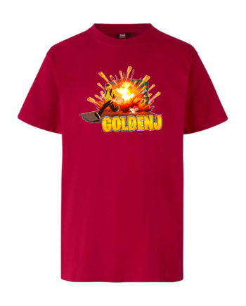 Goldenj   Vault   Tee   Rød       -
