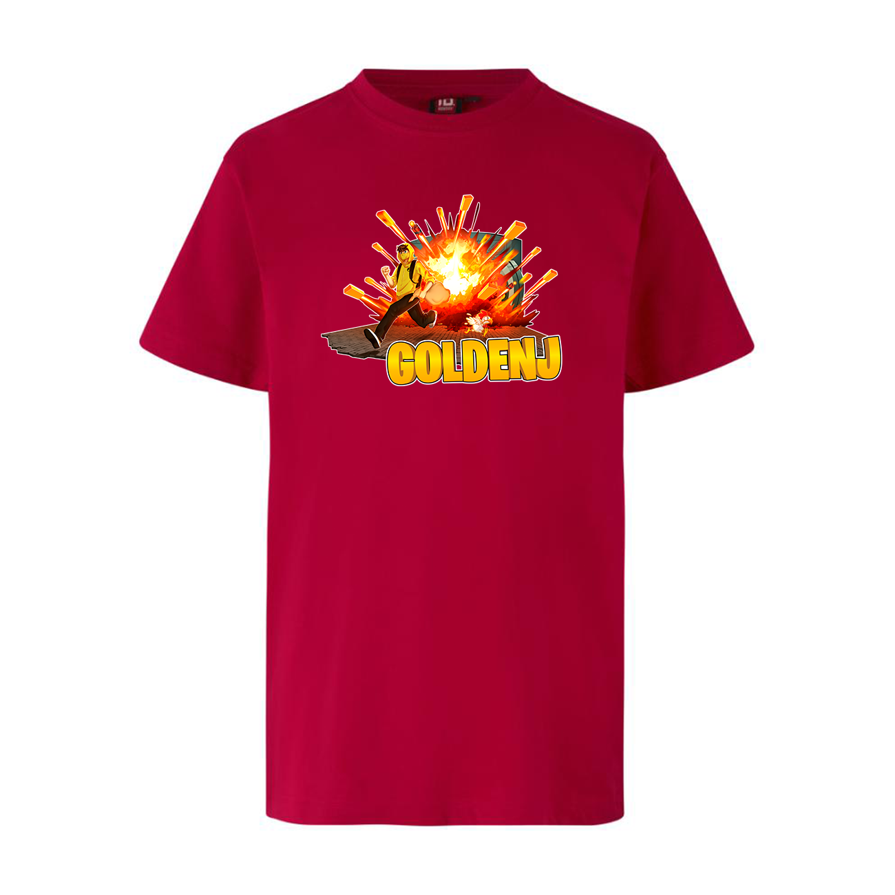 Goldenj Vault Tee Rød -