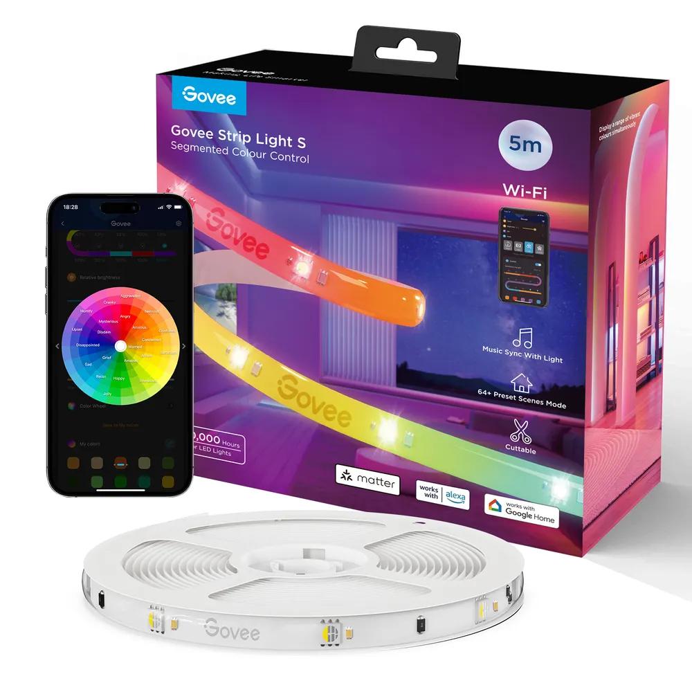Govee   H612a   Intelligent   Led   Lysstrip   Wifi   Bluetooth       M   Geekd   Dk