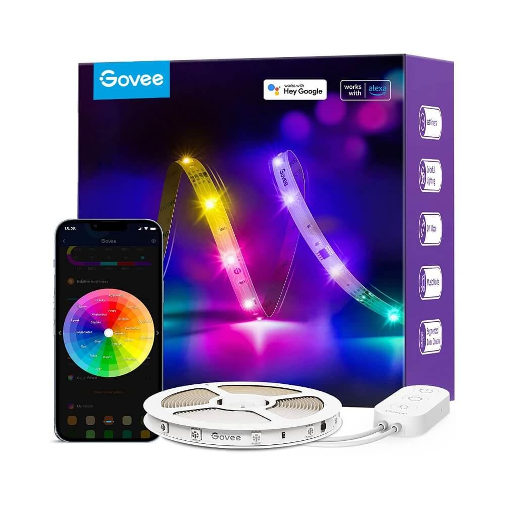 Govee H618a Intelligent Led Lysstrip Wifi Bluetooth M Geekd Dk