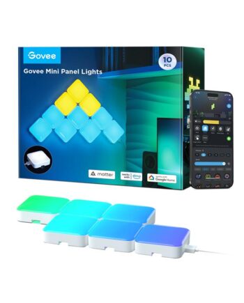 Govee   Mini   Led   Lyspaneler   Wifi   Bluetooth        Stk    Geekd   Dk