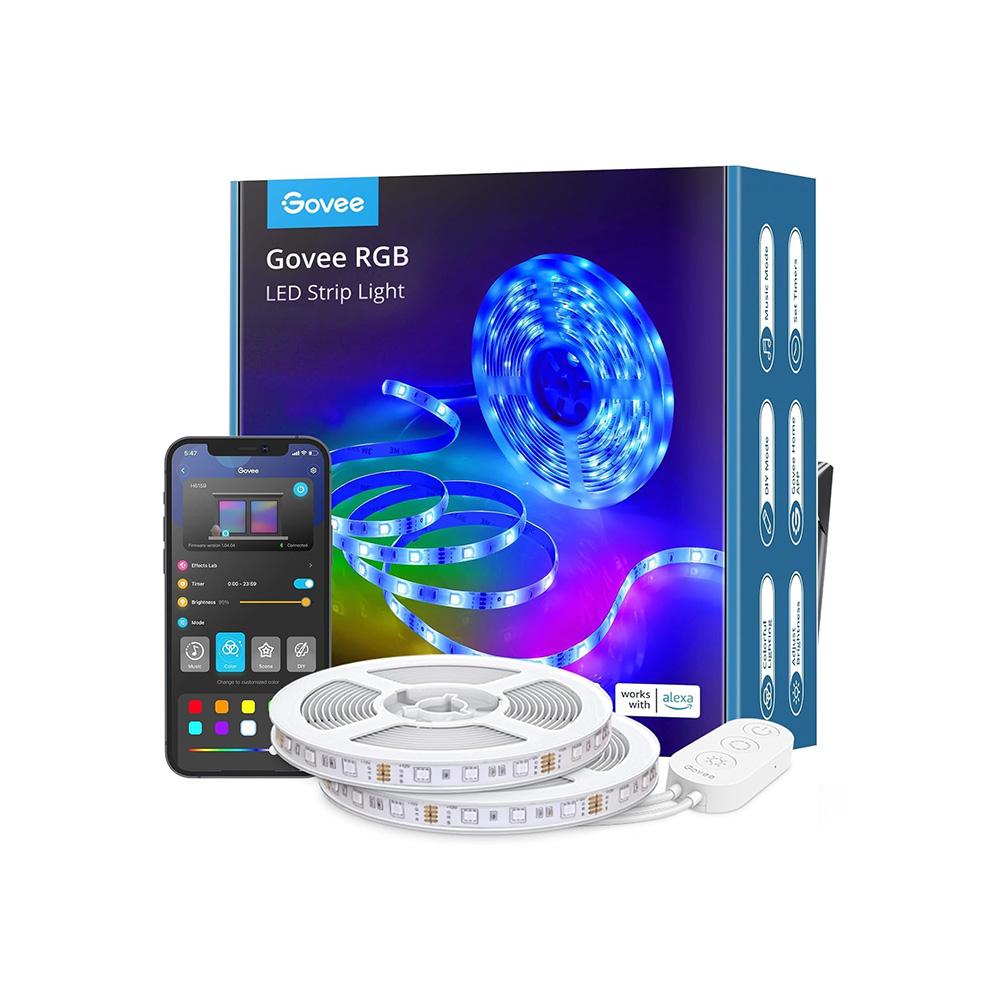 Govee Rgb Led Lysstrip Wifi Bluetooth M Geekd Dk
