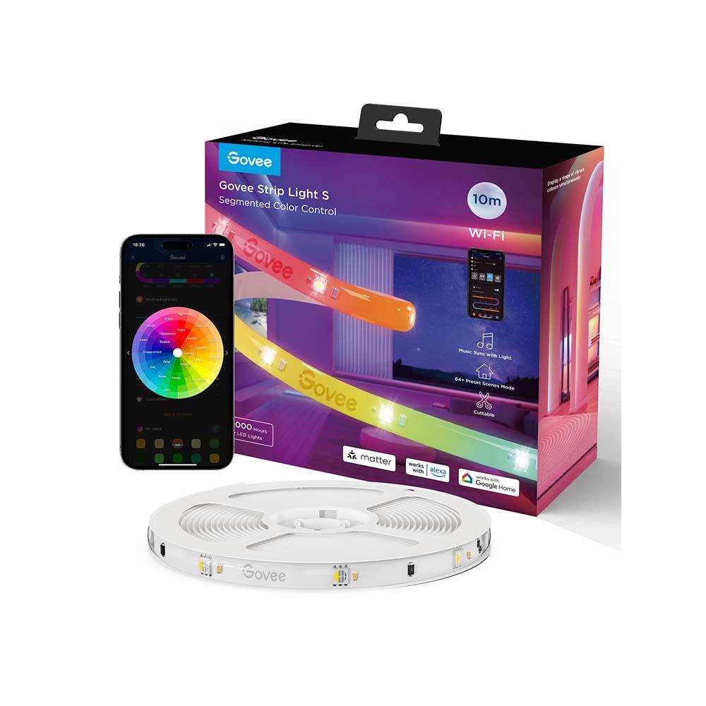Govee Strip Light S Segmenteret Led Lysstrip Wifi Bluetooth M Geekd Dk