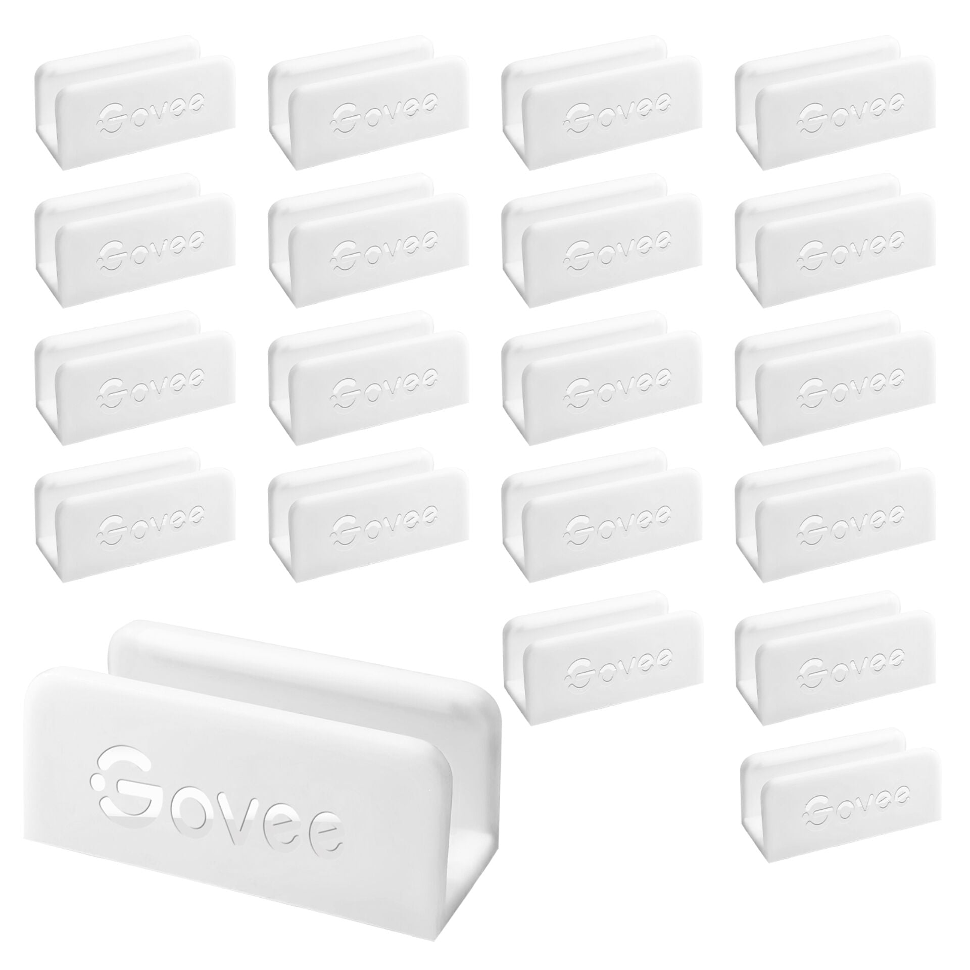 Govee   20x   Clips   Monteringssæt   Til   Neon   Led   Strip   H61a1   Profil   Led   Lys   Geekd   Dk