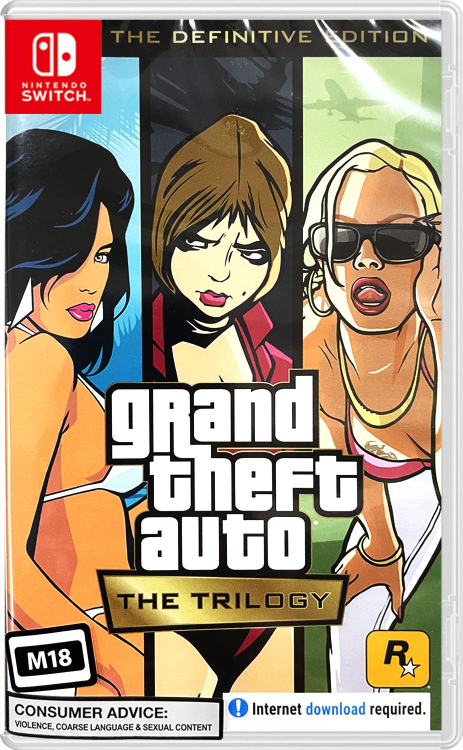 Grand   Theft   Auto :  The   Trilogy     The   Definitive   Edition   Nintendo   Switch   Spil   Geekd   Dk