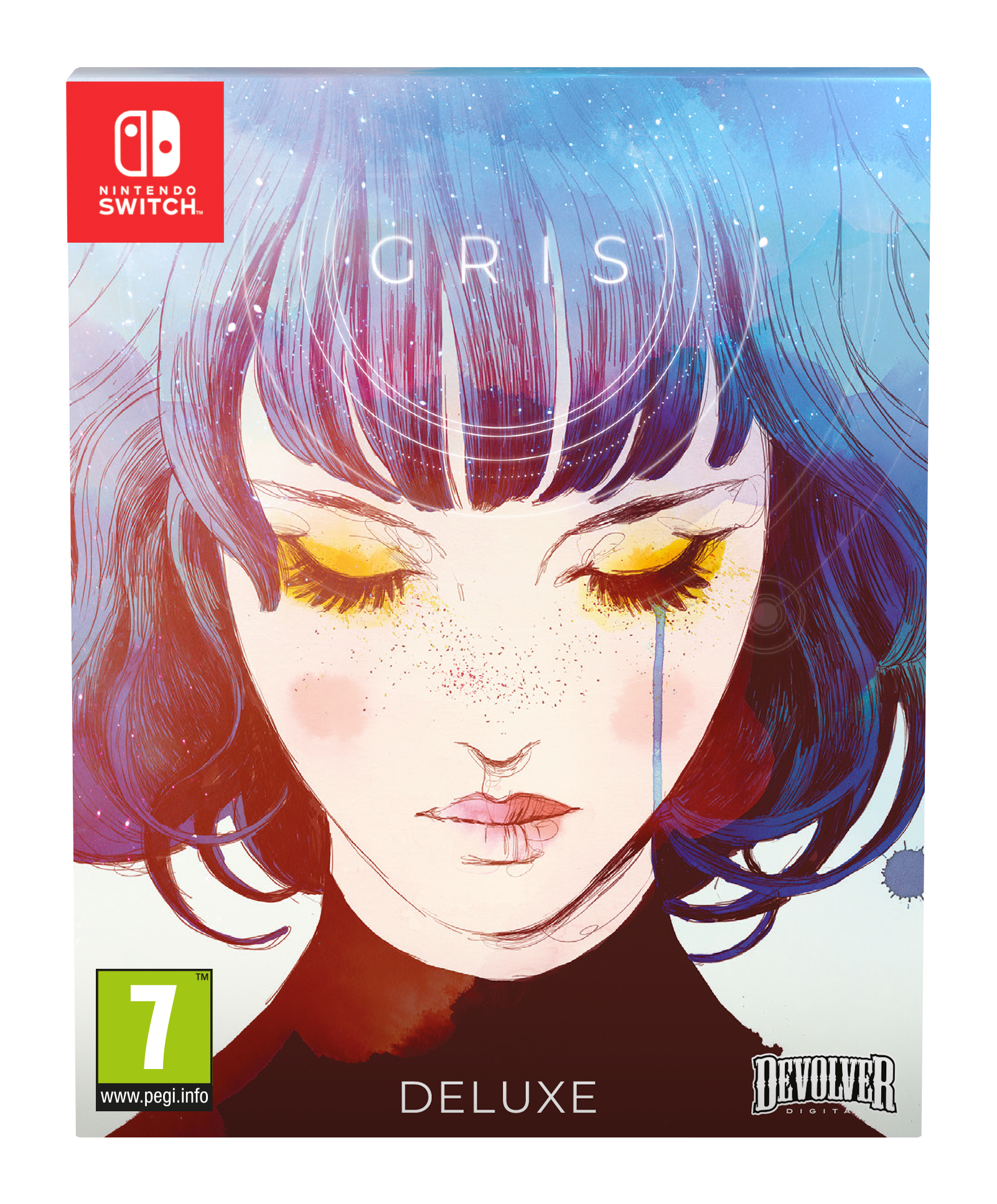 Gris :  Devolver   Deluxe   Nintendo   Switch   Spil   Geekd   Dk