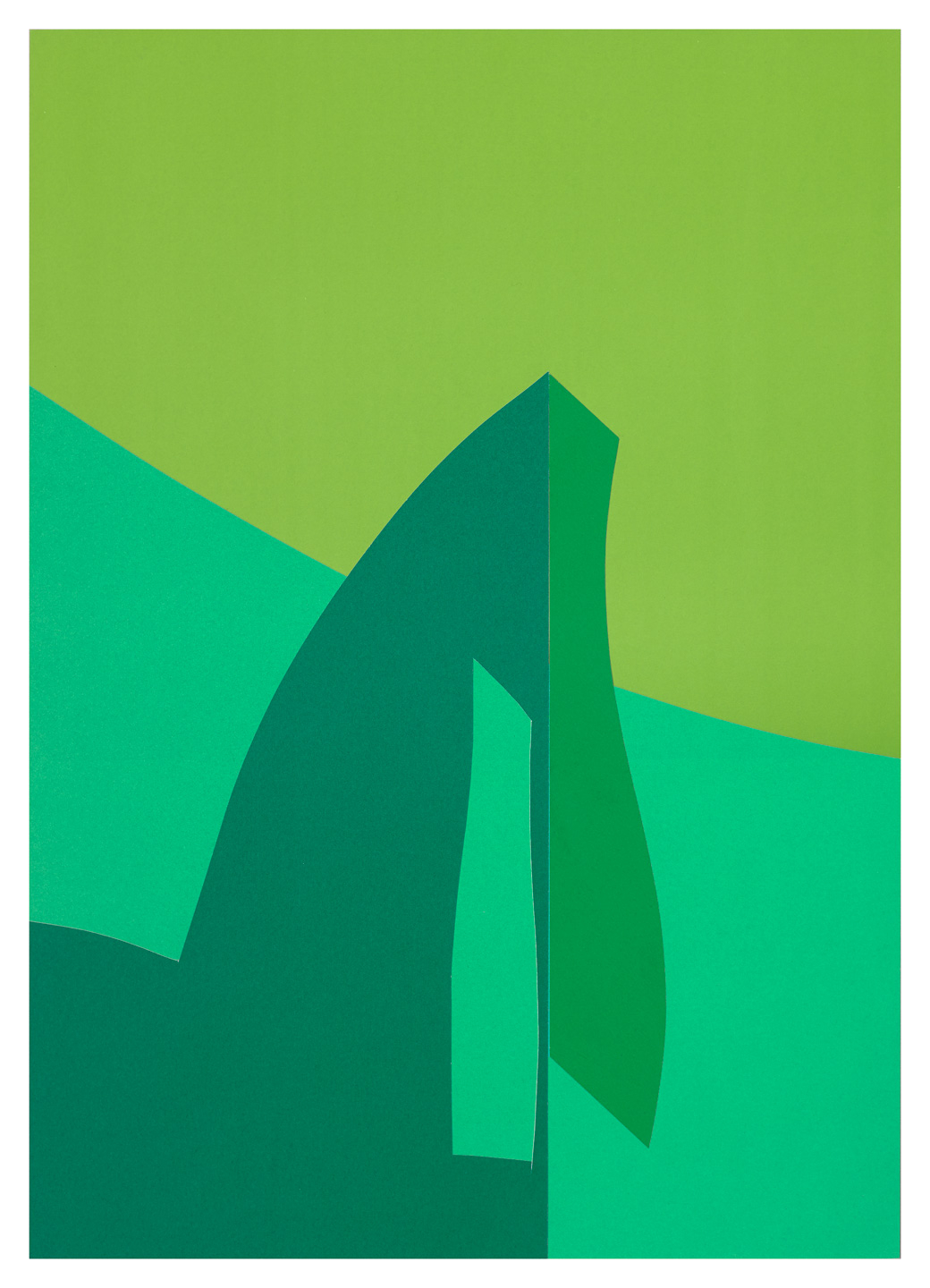 Grøn       Af   Paperart