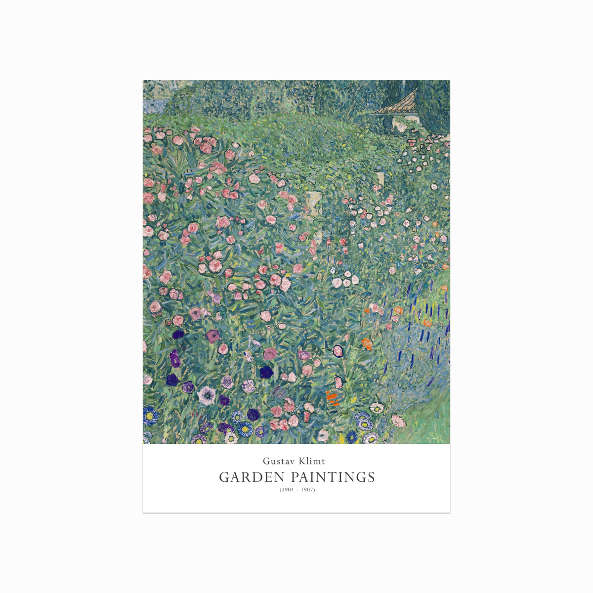 Gustav Klimt Garden Paintings 01