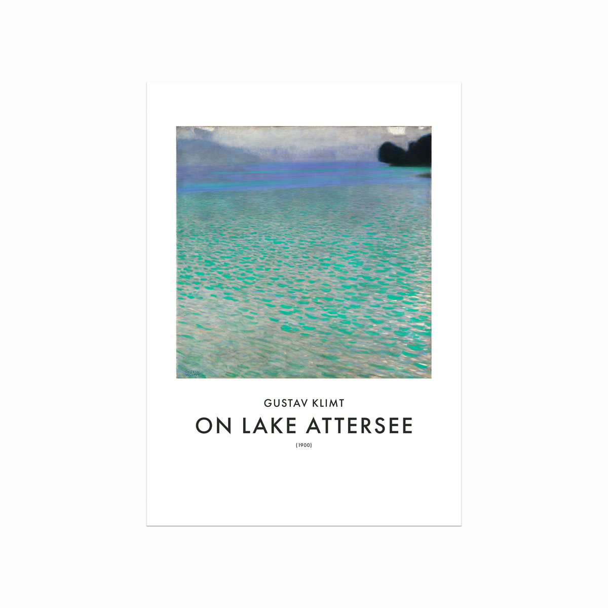 Gustav Klimt On Lake Attersee