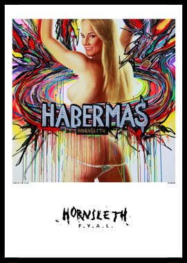 Habermas   Af   Hornsleth    230g   Fine   Art   Papir    50x70   Cm