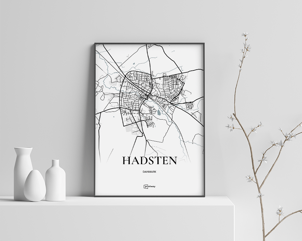 Hadsten Plakaten Hvid