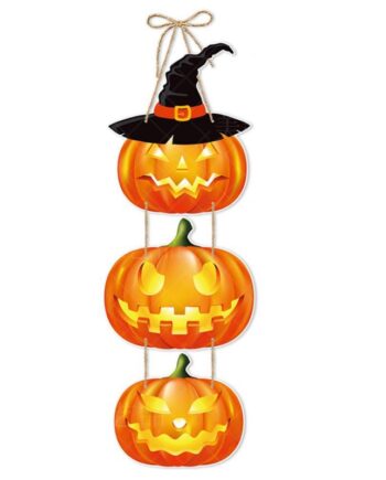 Hængende   Halloween   Vægdekoration        Skræmmende   Græskar