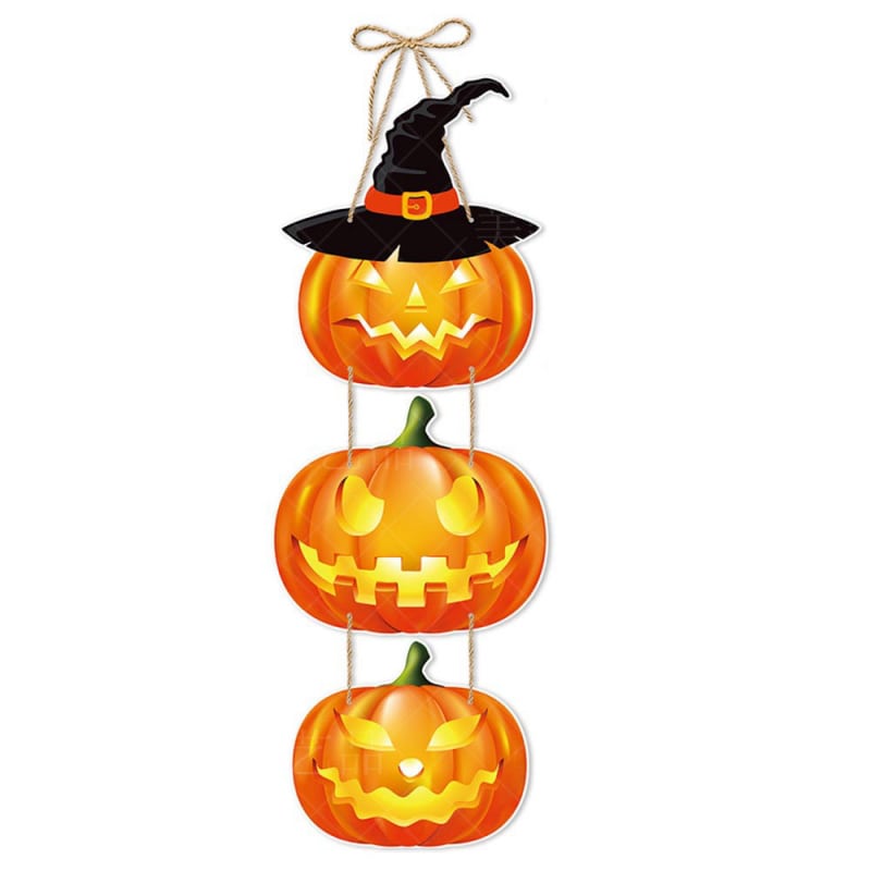 Hængende Halloween Vægdekoration Skræmmende Græskar