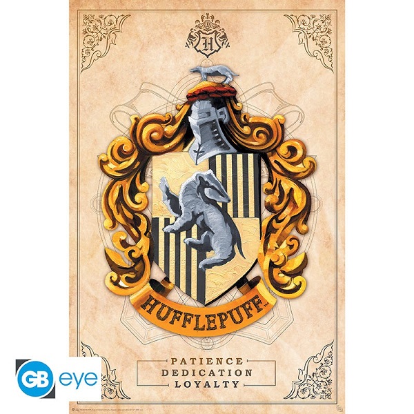 Harry Potter Hufflepuff Poster Plakat 61x91 5cm