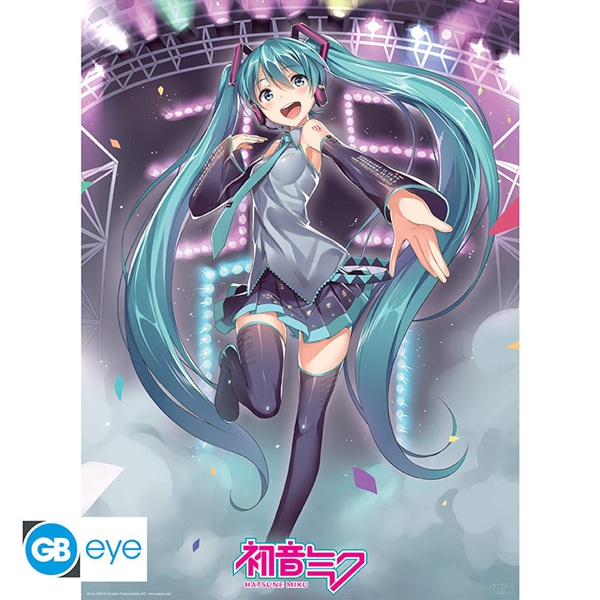 Hatsune Miku Miku Stage Poster Plakat