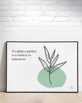 Haveplakat   Believe   Vandret   29       X   21   Cm    A4    Kr    199  -