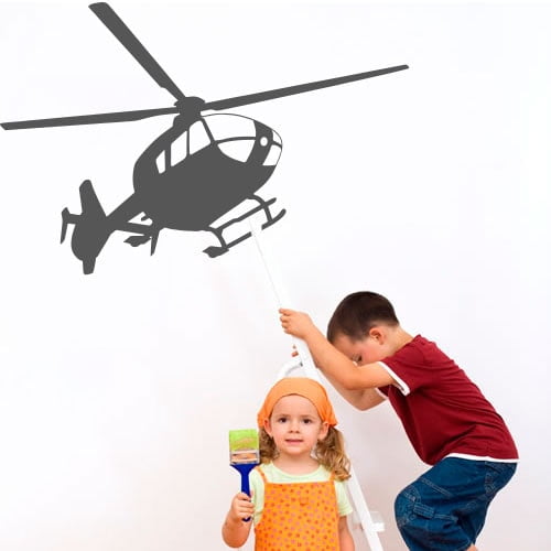 Helikopter   Wallsticker