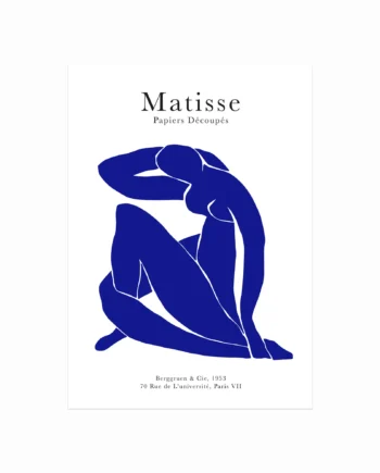 Henri   Matisse   Plakat    Femme   Bleu