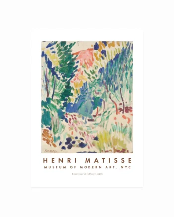 Henri   Matisse   Plakat    Landscape   At   Collioure
