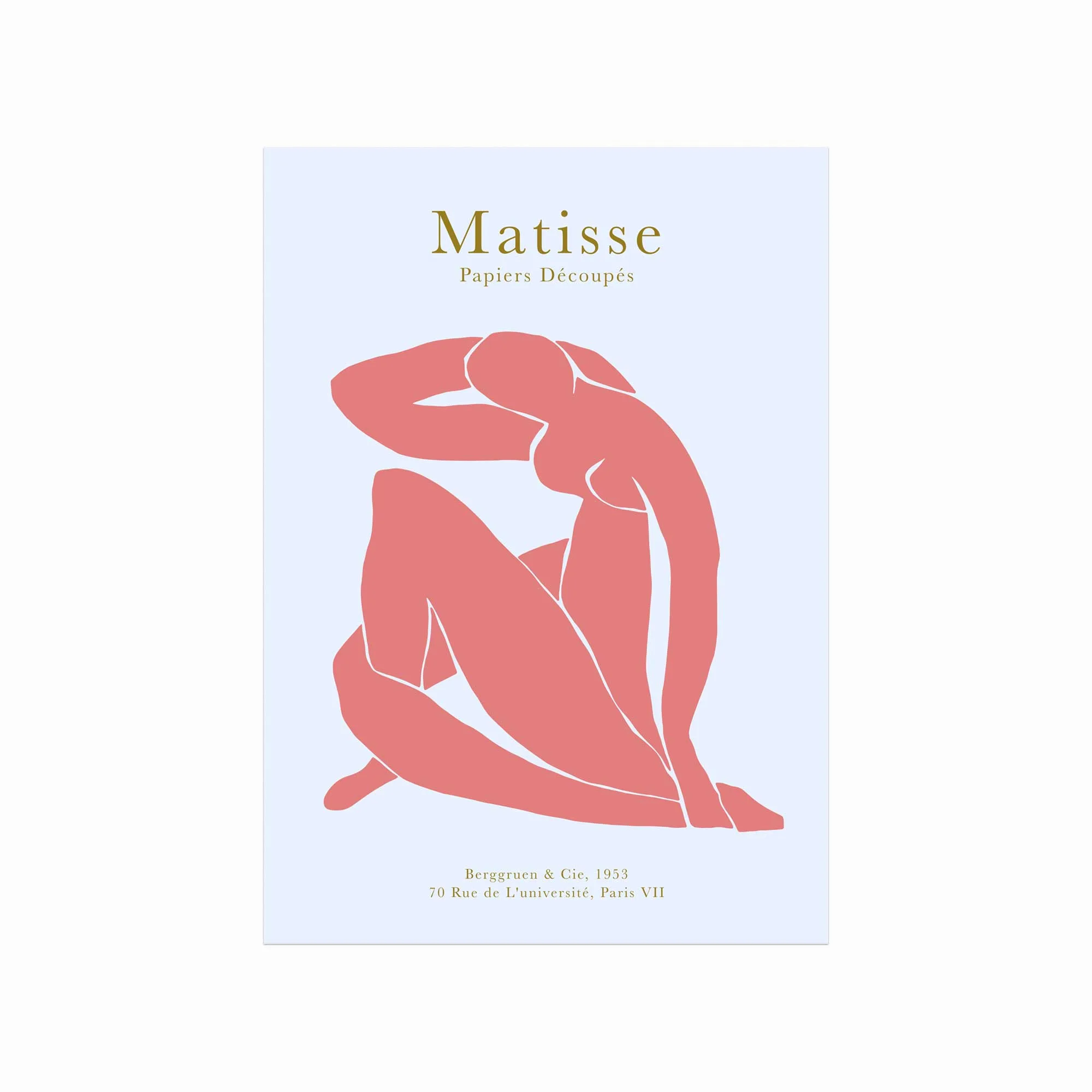 Henri Matisse Plakat Papiers Découpés 02