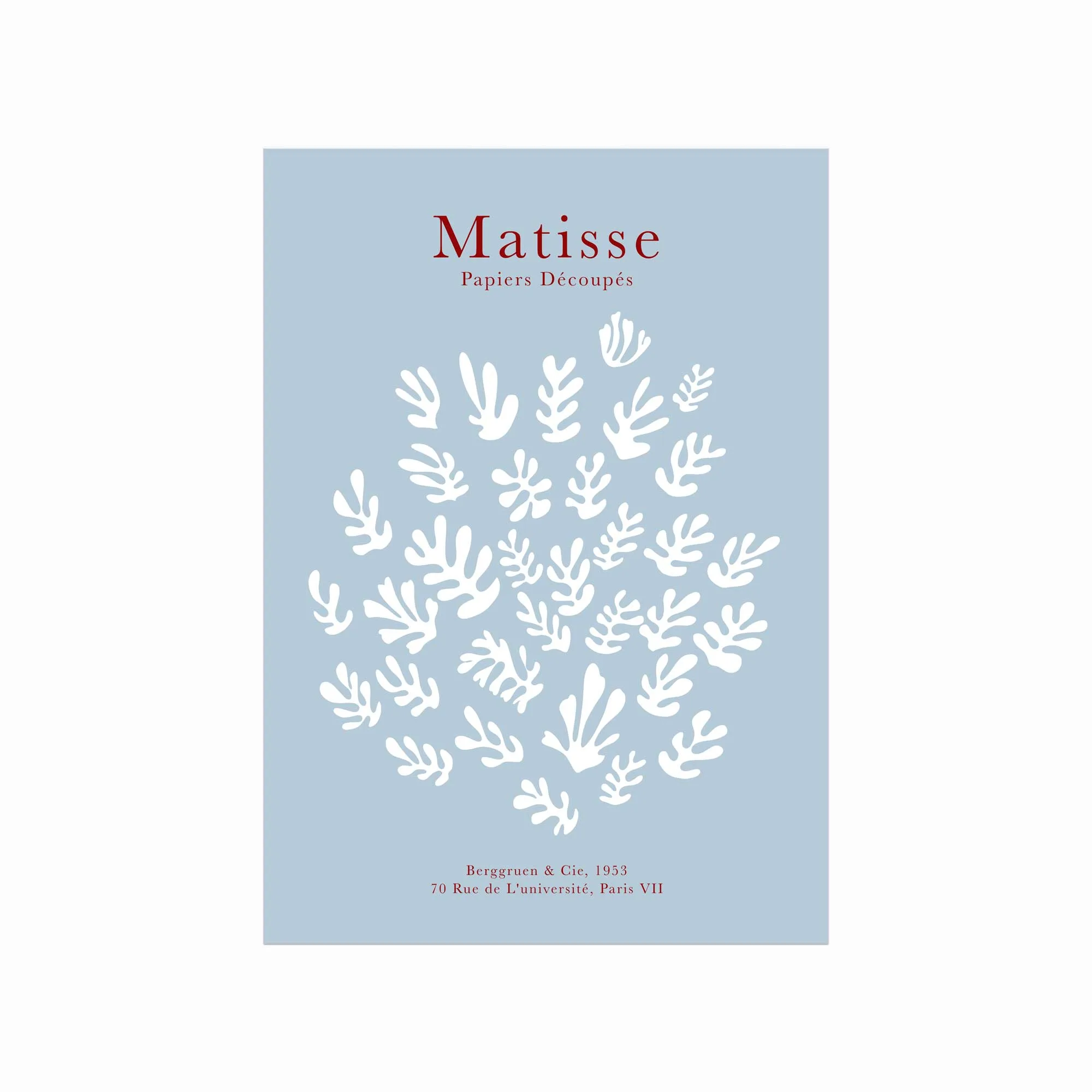 Henri Matisse Plakat Papiers Découpés 03