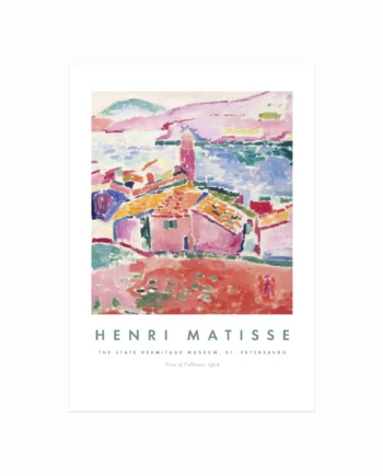 Henri   Matisse   Plakat    View   Of   Collioure